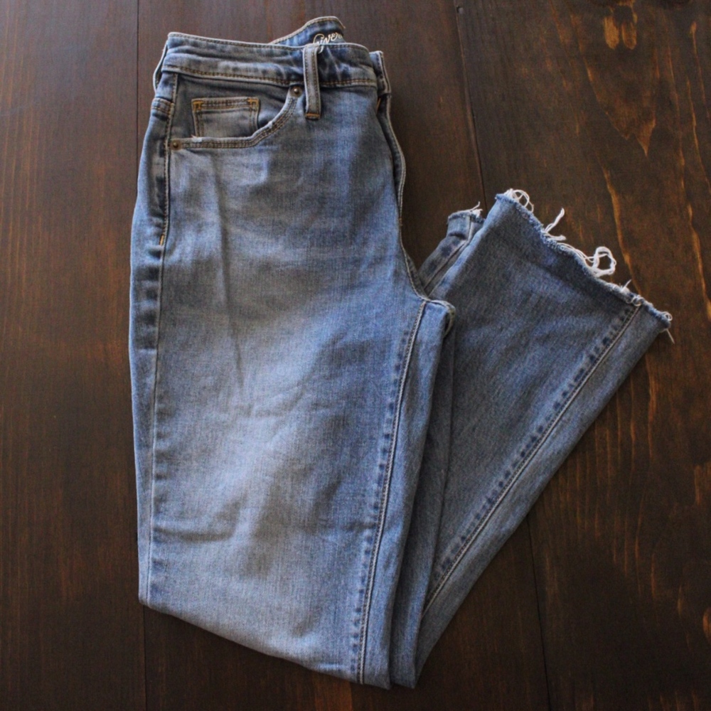 High-Rise Flare Cut Jeans